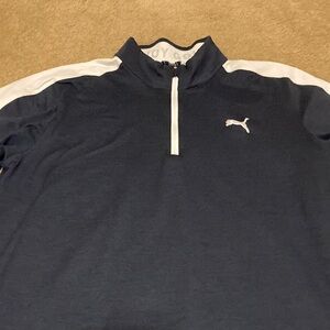 Puma Mens Quarter Zip Medium